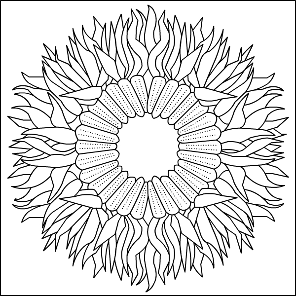 600x600 Nicole's Free Coloring Pages Autumn Mandala Coloring Pages