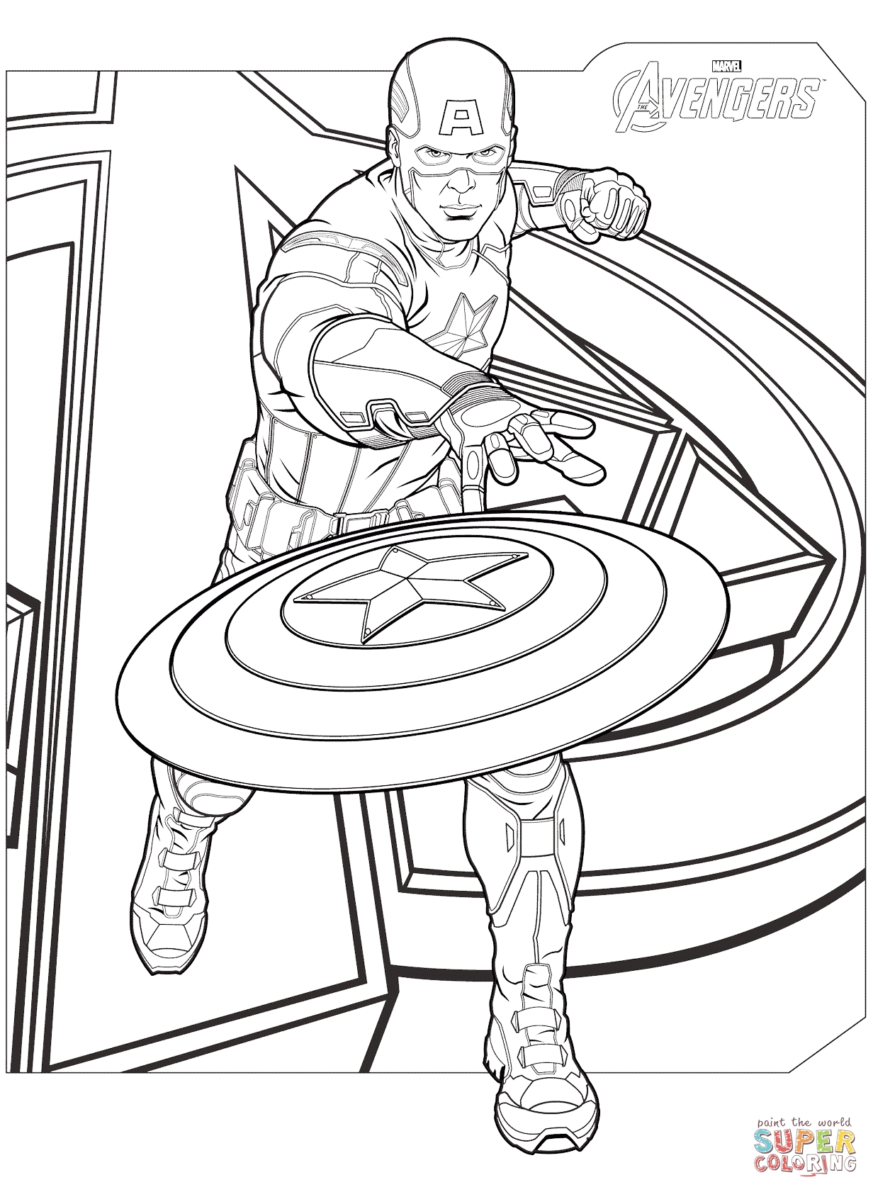 Avengers Coloring Pages Free 1232x1682 Avengers Coloring Pages Free