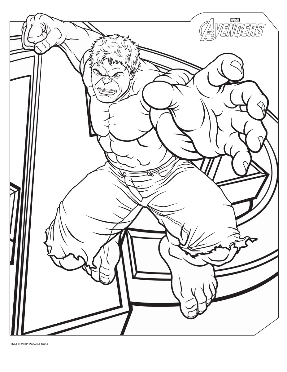 927x1200 The Avengers Coloring Pages