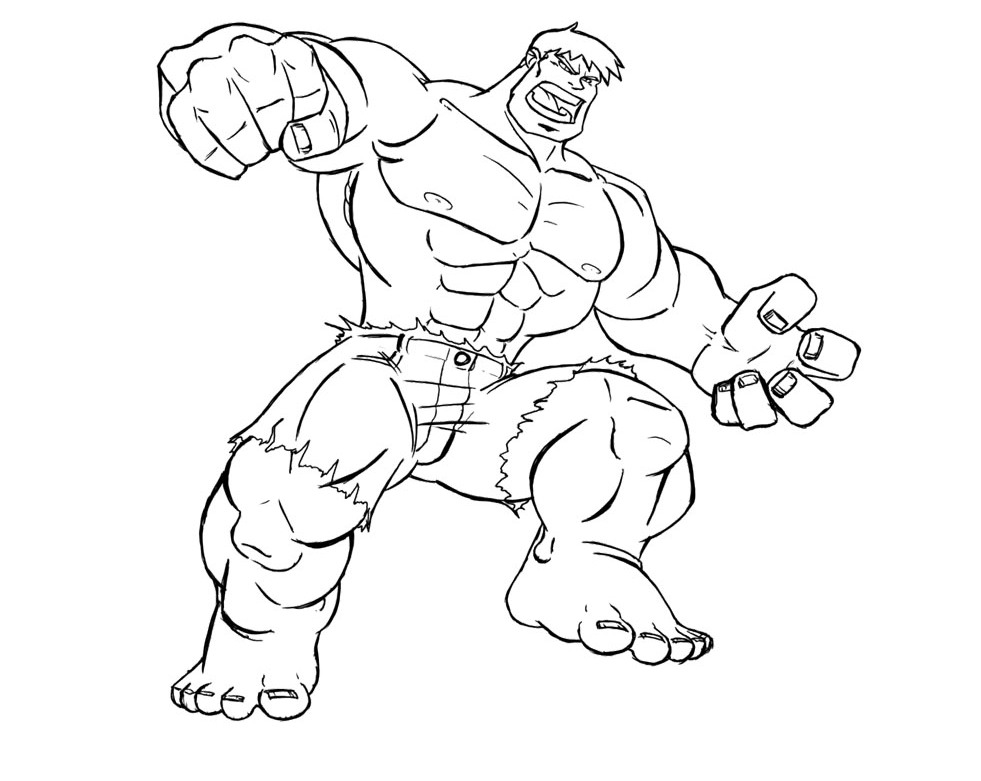 Hulk Coloring Book Pages Marvel Red Page 981x781 Hulk Coloring Book Pages Marvel Red Page