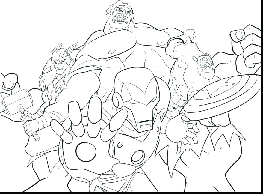 Avengers Colouring Pages Printable Printable Coloring The Avengers 878x647 Avengers Colouring Pages Printable Printable Coloring The Avengers