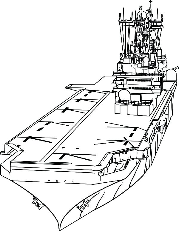 600x774 Aircraft Carrier Coloring Page Aircraft Carrier Coloring Page