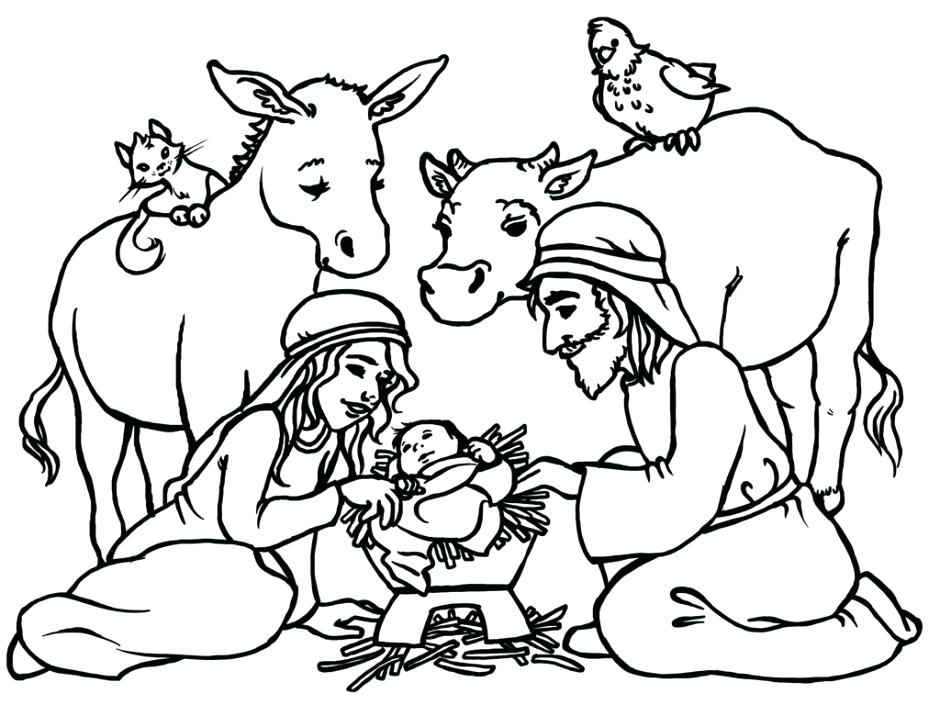 Manger Coloring Manger Coloring Page Best Coloring Page Of Baby 940x716 Manger Coloring Manger Coloring Page Best Coloring Page Of Baby