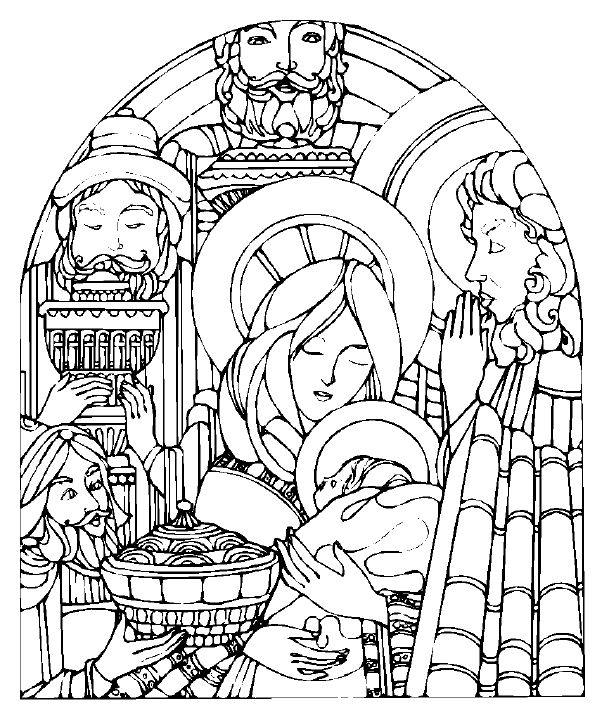 Away In A Manger Coloring Pages at GetColorings.com | Free printable ...