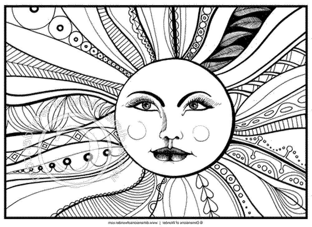 Cool Coloring Pages For Adults All About Coloring Pages 1000x728 Cool Coloring Pages For Adults All About Coloring Pages
