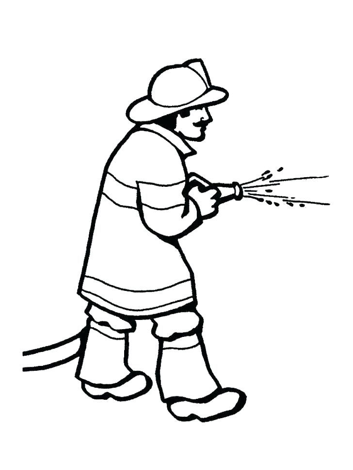 728x971 Axe Coloring Pages Firefighter Hat Coloring Page Cross