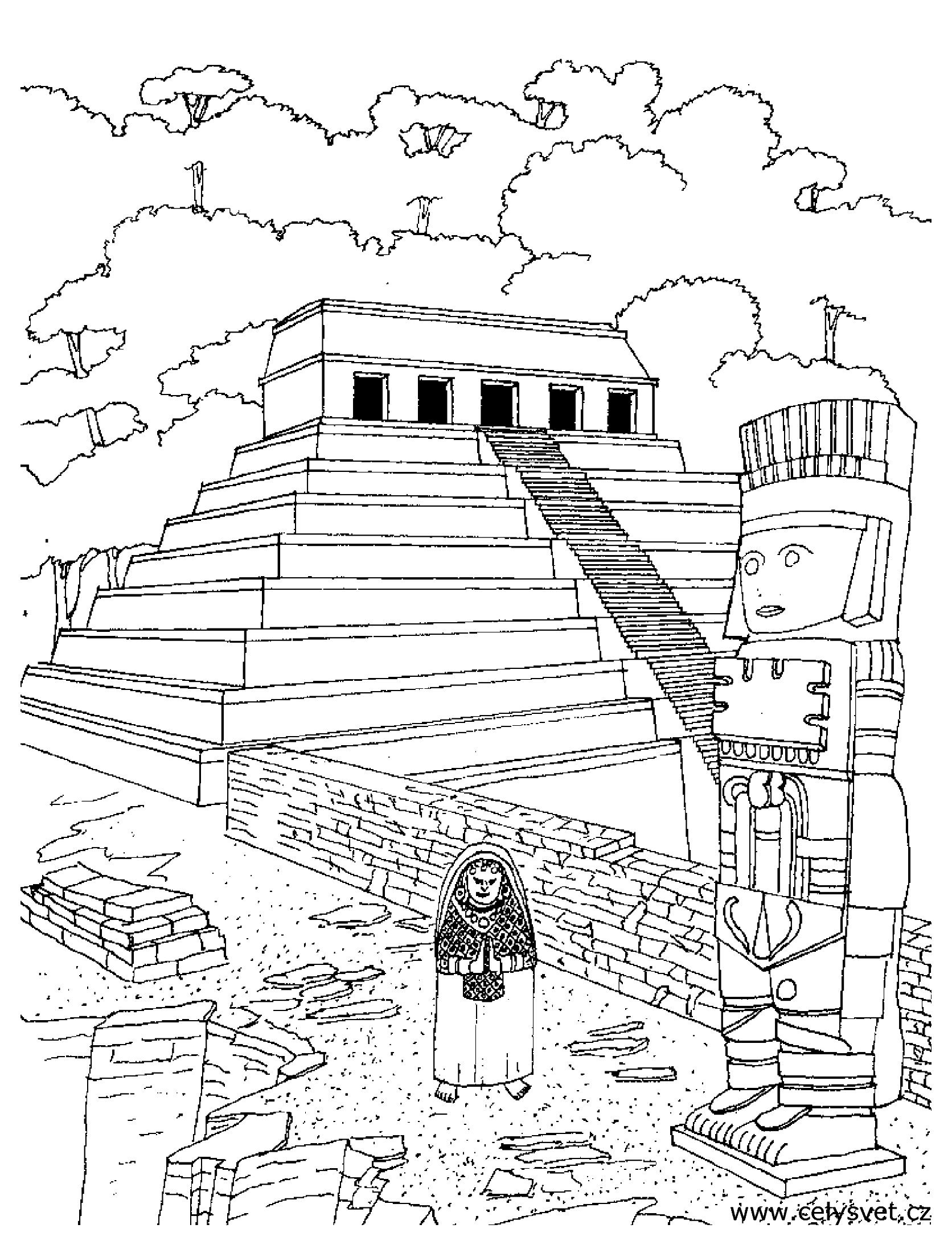 Temple Aztec 1672x2187 Temple Aztec