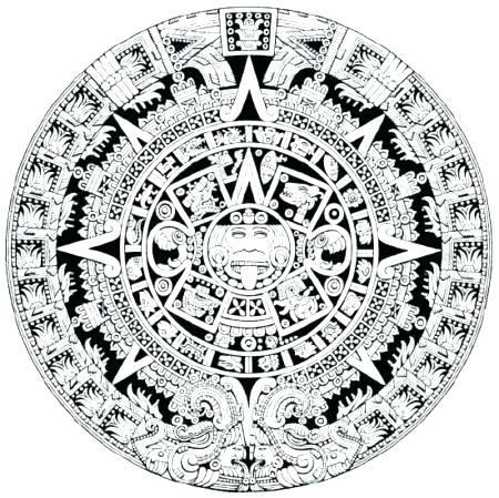 450x449 Aztec Coloring Pages Geometric Design Coloring Pages Geometric
