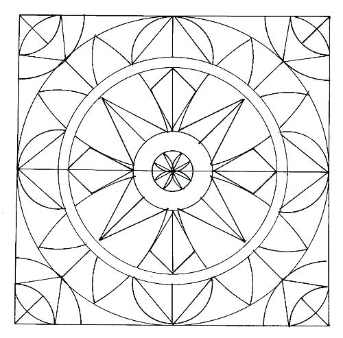 Geometric Designs Coloring Pages Geometric Shapes Coloring Pages 500x493 Geometric Designs Coloring Pages Geometric Shapes Coloring Pages