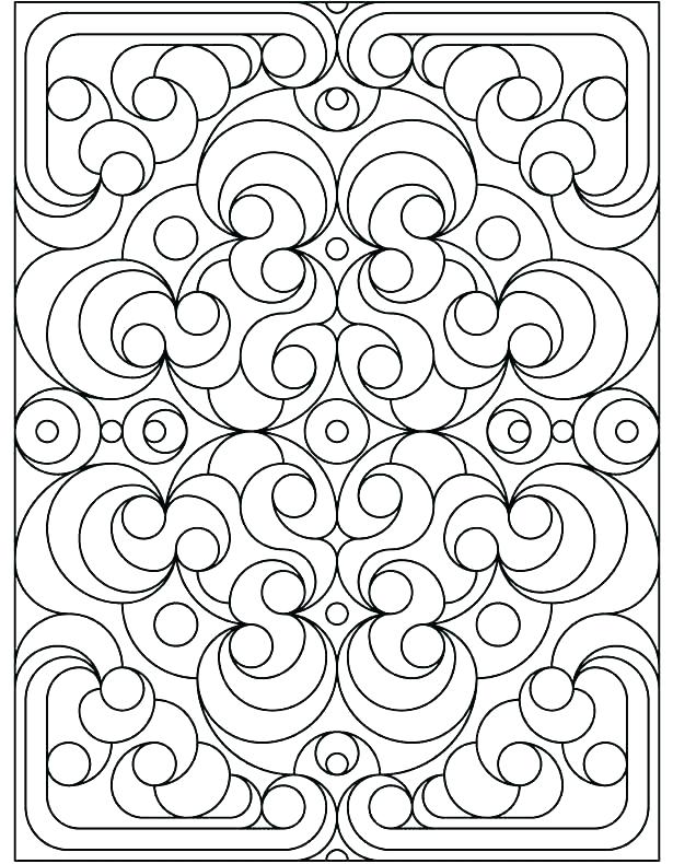 Aztec Pattern Coloring Pages 615x790 Aztec Pattern Coloring Pages
