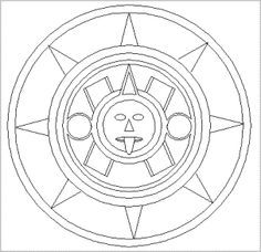 Aztec Sun Stones 236x228 Aztec Sun Stones