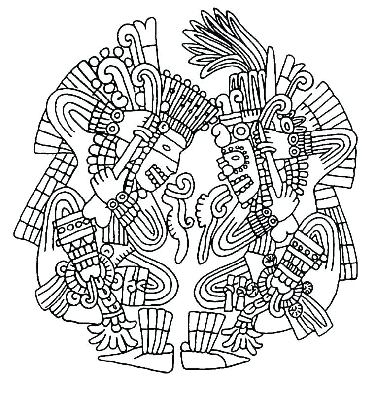 Aztec Coloring Pages Coloring Sheets Coloring Pages Gods Coloring 761x800 Aztec Coloring Pages Coloring Sheets Coloring Pages Gods Coloring