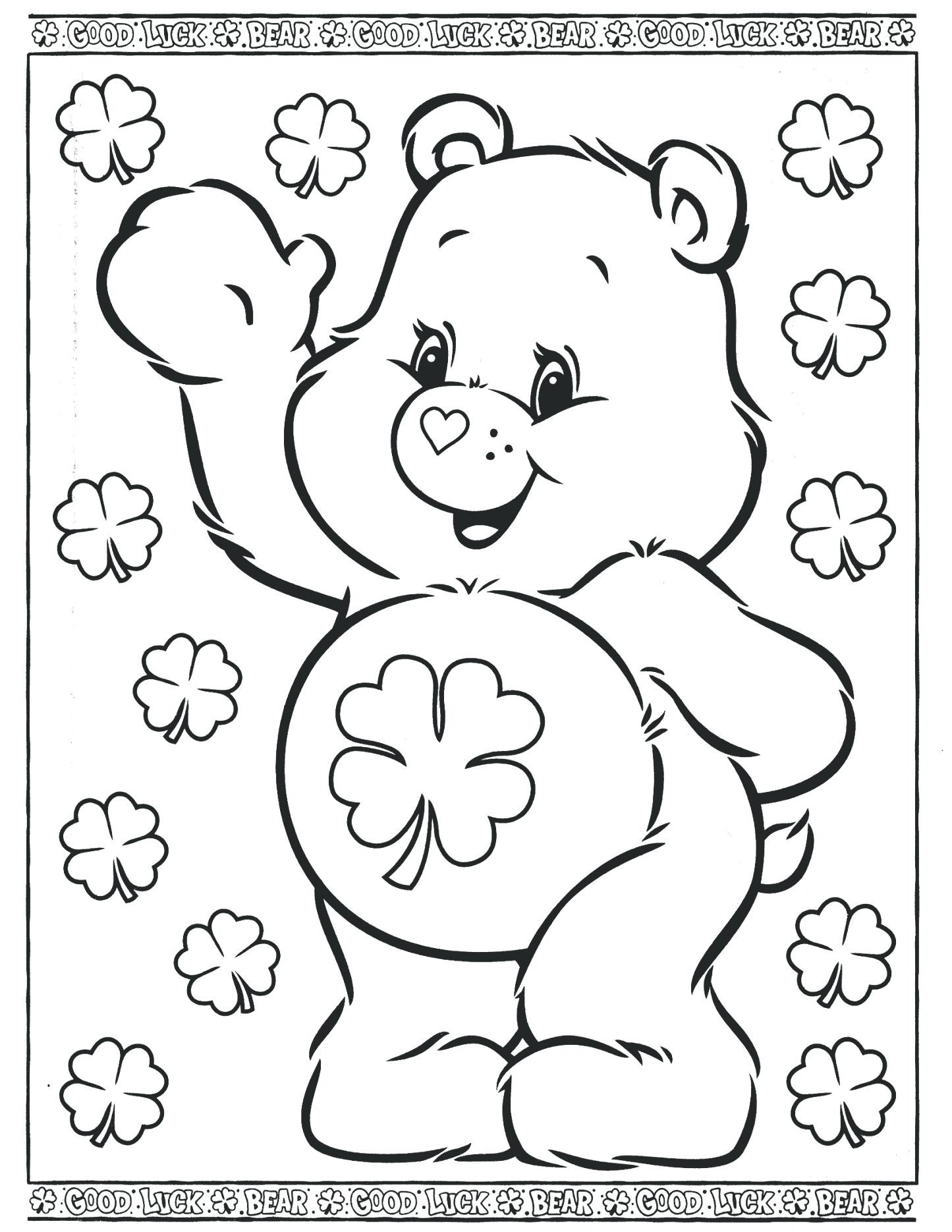 1445x1870 Coloring Pages Care Bears Acpra