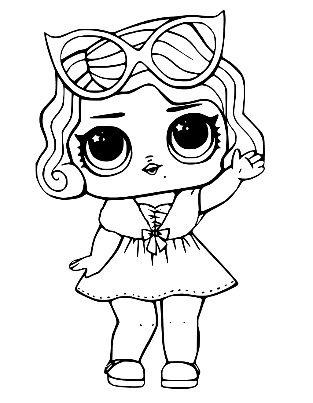 1024x1320 Lol Surprise Doll Coloring Pages Leading Baby Lol Dolls