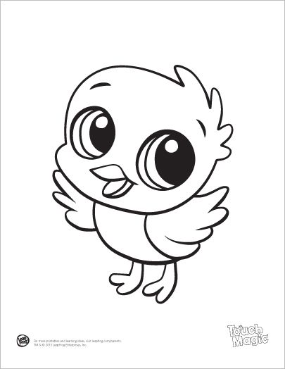 Baby Animal Coloring Pages