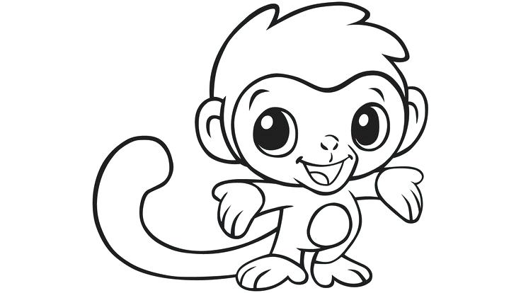 Animal Coloring Page Cute Baby Animal Colouring Pages Clever 736x414 Animal Coloring Page Cute Baby Animal Colouring Pages Clever