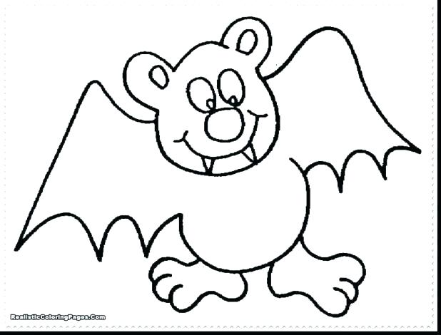 Bats Coloring 618x470 Bats Coloring
