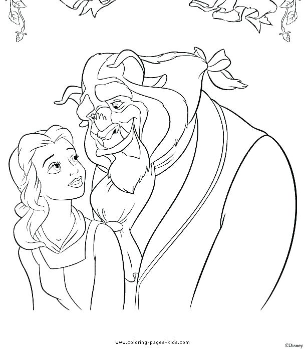 611x699 Belle Coloring Pages Princess Belle Coloring Pages Baby Belle