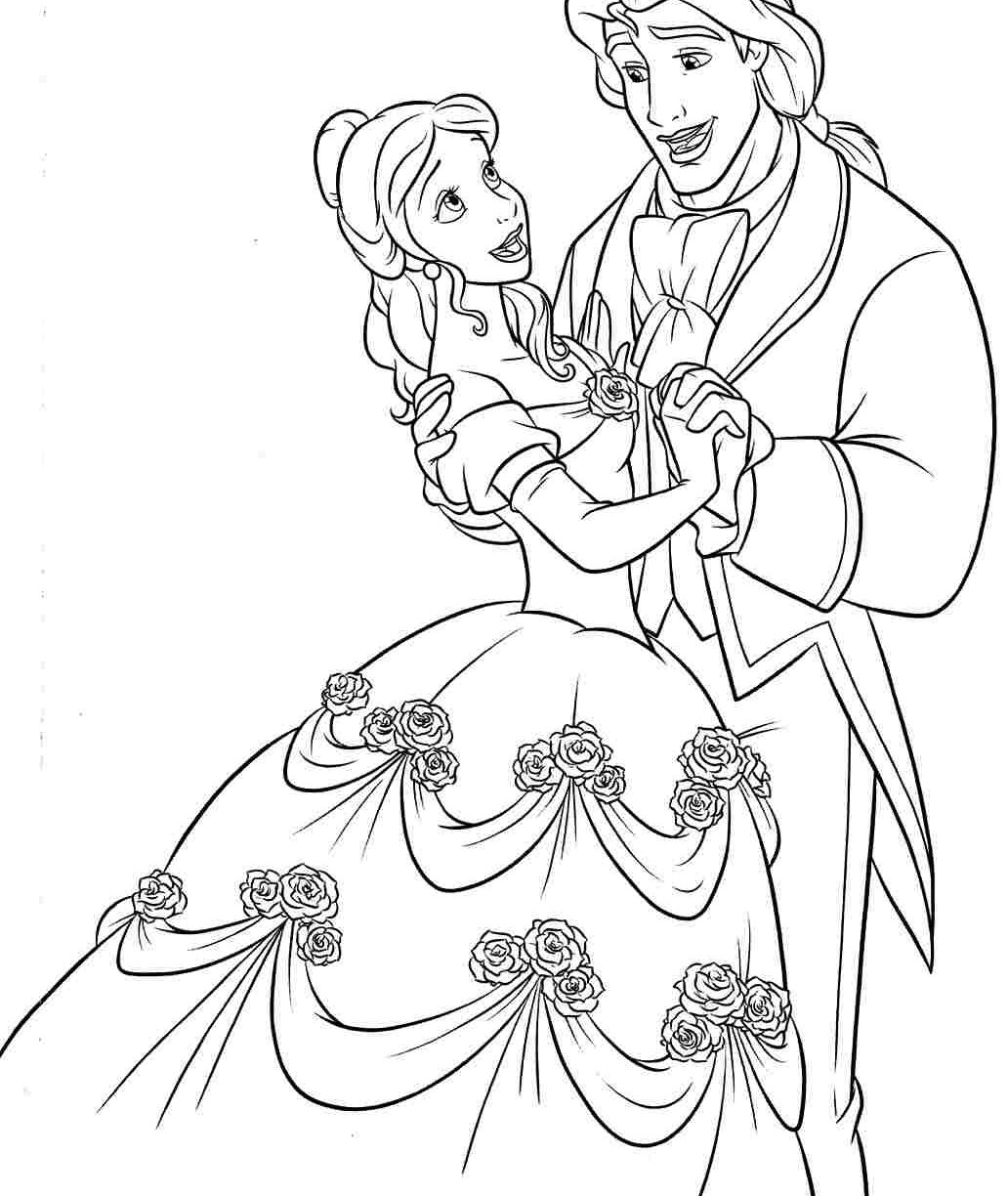 Baby Belle Coloring Pages at GetColorings.com | Free printable ...