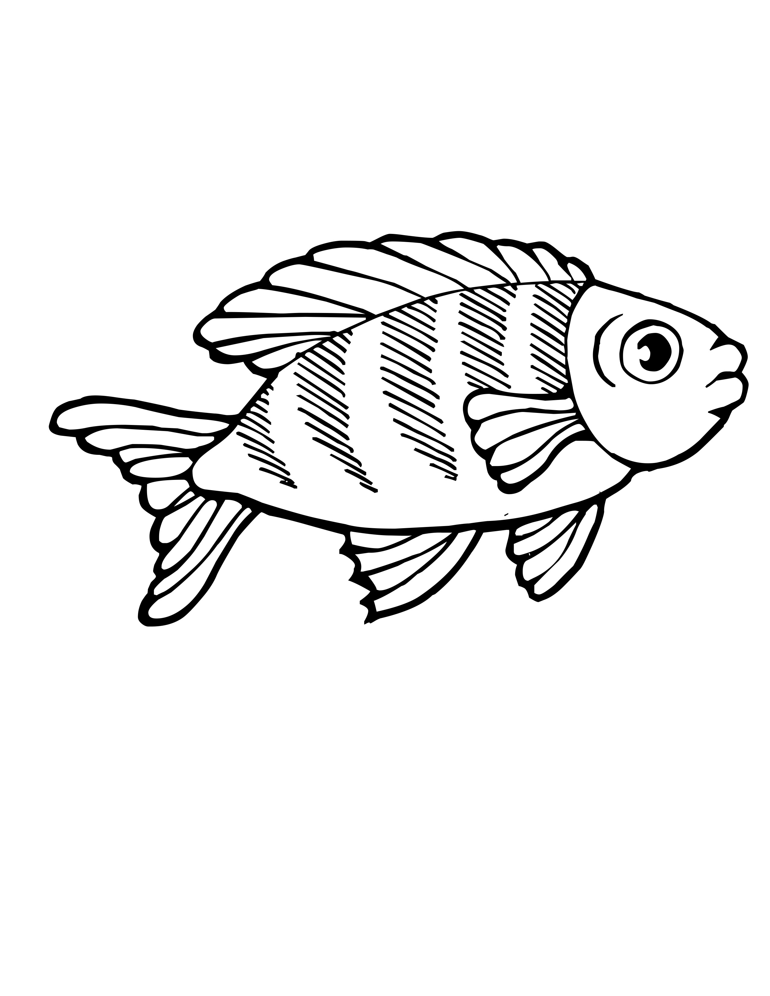 2550x3300 Marine Animal Coloring Pages