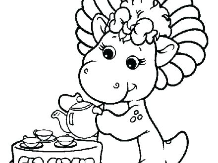 440x330 Barney Coloring Pages Barney And Friends Coloring Pages Barney