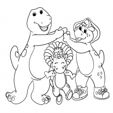 Baby Bop Coloring Pages at GetColorings.com | Free printable colorings ...