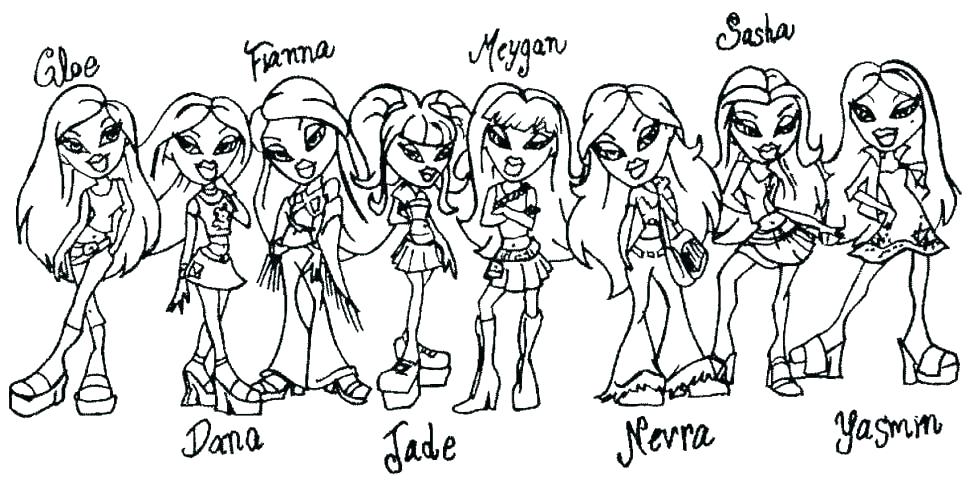 Bratz Coloring Pages Coloring Coloring Book And Coloring Pages 970x481 Bratz Coloring Pages Coloring Coloring Book And Coloring Pages