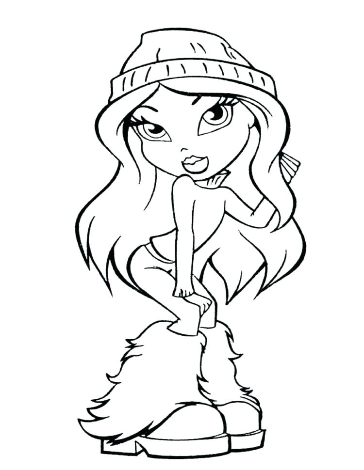 Baby Bratz Coloring Pages Top Coloring Pages For Your Little Ones 750x970 Baby Bratz Coloring Pages Top Coloring Pages For Your Little Ones