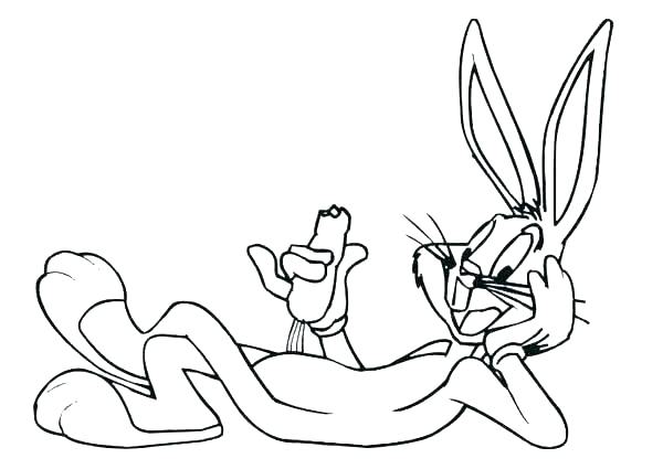 600x425 Bugs Bunny Coloring Pages Free Baby Bugs Bunny Coloring Pages Kids