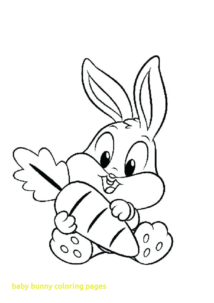 724x1024 Baby Bunny Coloring Pages With Bunny Coloring Pages To Print Plus