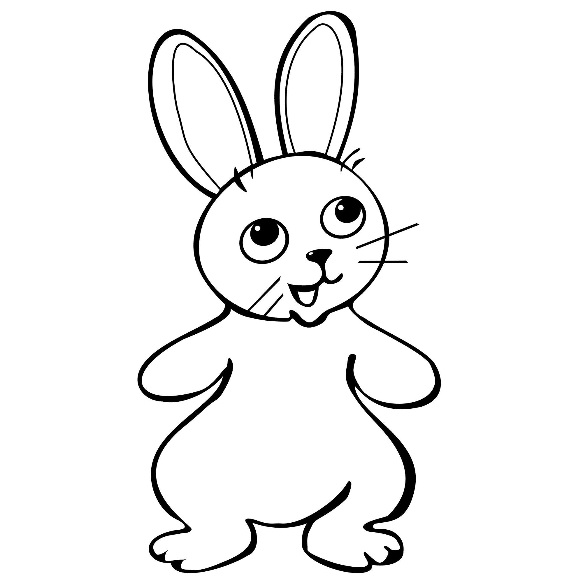 2000x2000 Baby Bunny Coloring Pages 14