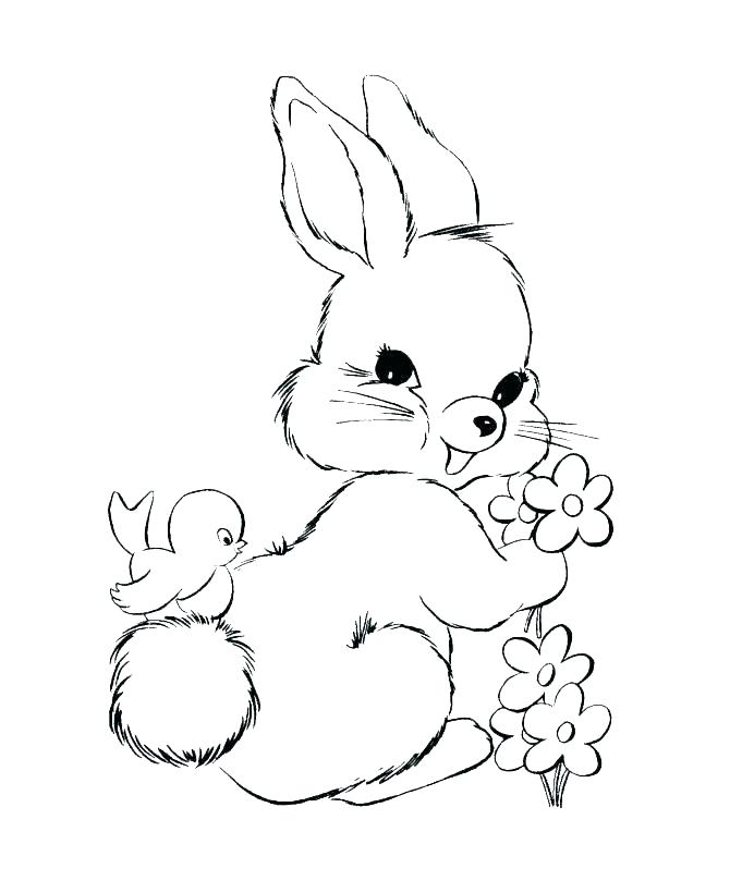670x820 Coloring Pages Bunny Coloring Pages Printable Baby Bunny Coloring