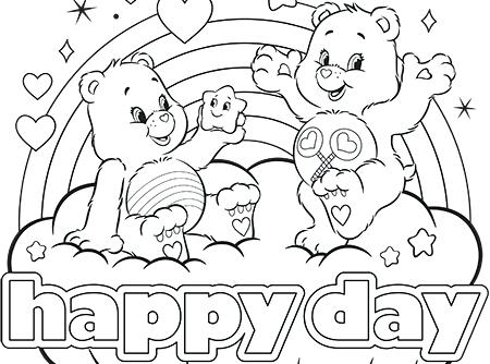 450x334 Ideas Care Bears Coloring Pages For Care Bears Coloring Page 18