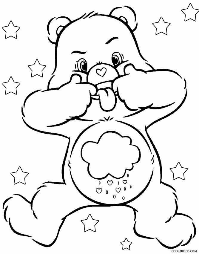 667x850 Printable Care Bears Coloring Pages For Kids Cool2bkids