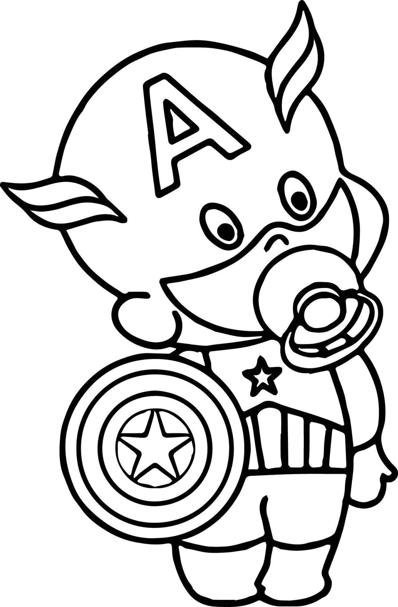 1284x1958 New Captain America Cartoon Coloring Pages Gallery Printable