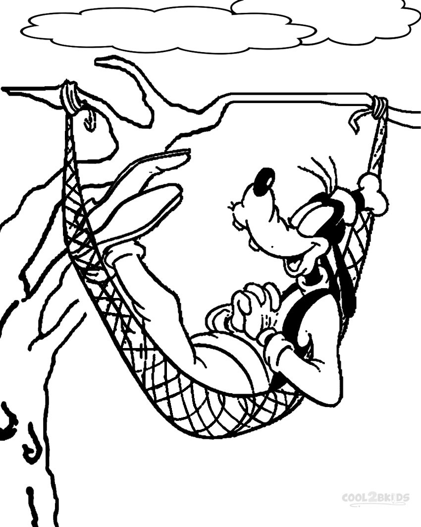 850x1063 Best Goofy Christmas Coloring Pages Kids