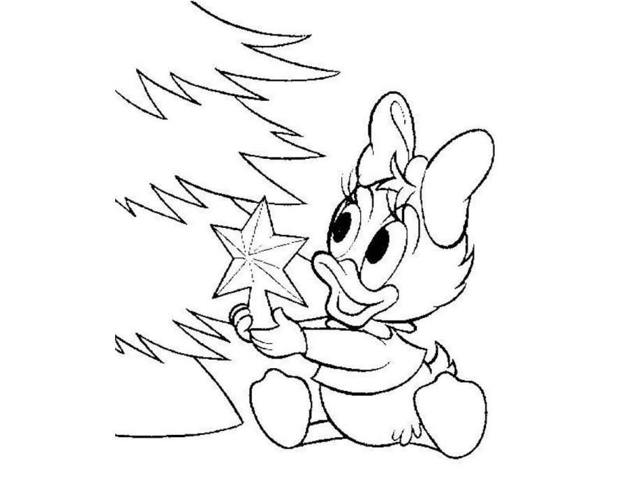 891x690 Christmas Coloring Pages Daisy