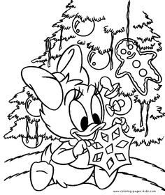 236x280 Disney Baby Coloring Pages For Christmas