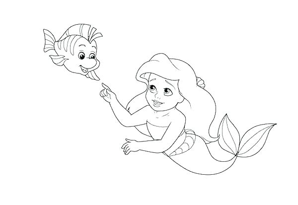 Disney Ariel Coloring Pages Coloring Pages Online Princess 600x413 Disney Ariel Coloring Pages Coloring Pages Online Princess