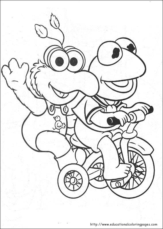 567x794 Muppets Babies Coloring Pages