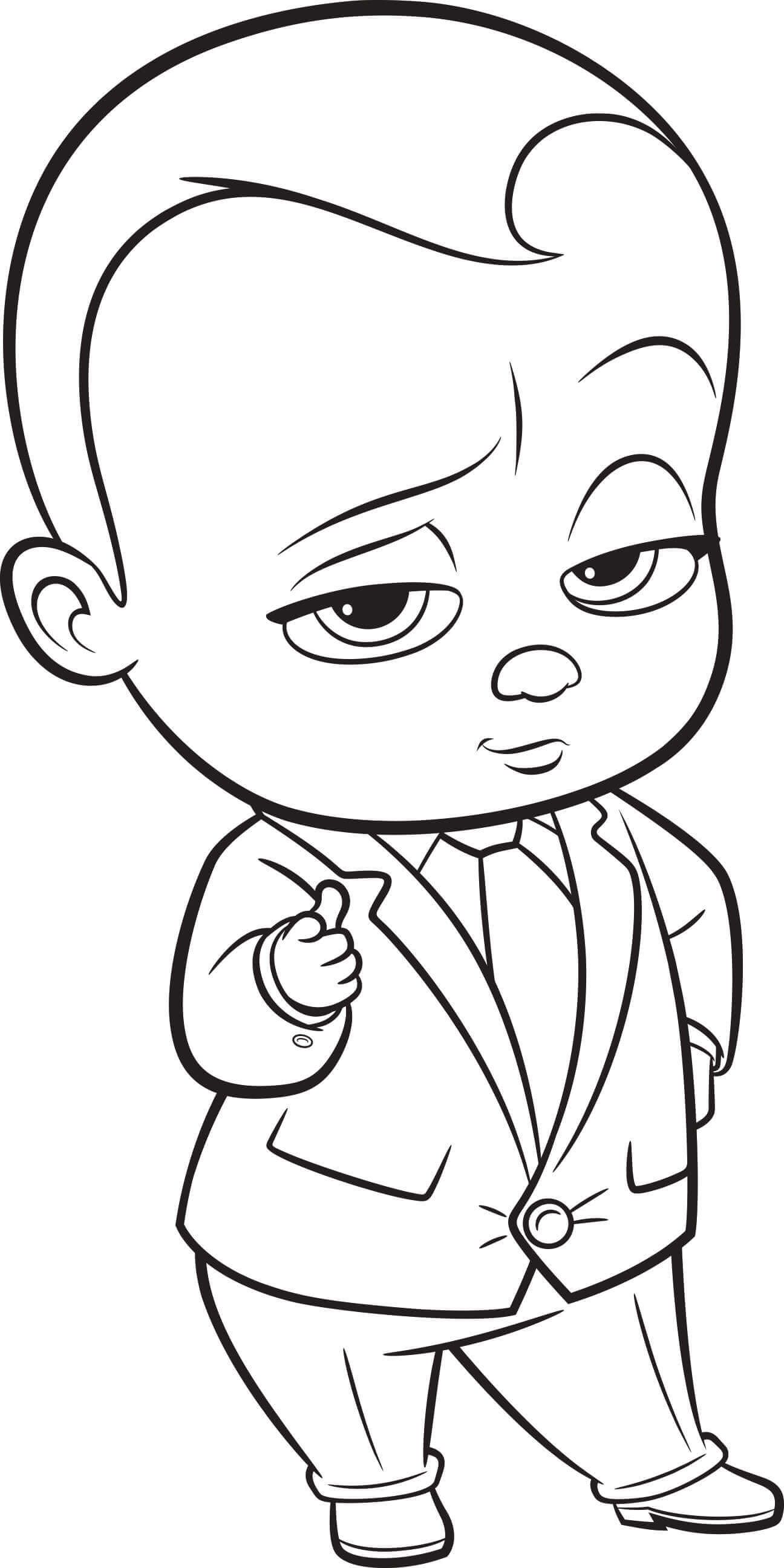 1296x2591 Top 10 The Boss Baby Coloring Pages Babies, Birthdays And Baby Party