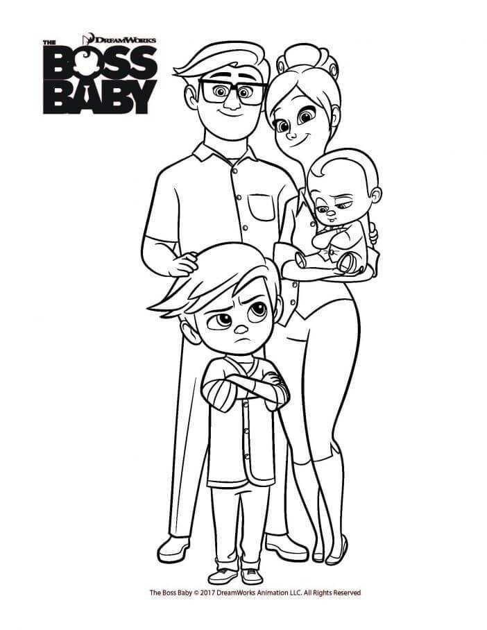 702x908 Top 10 The Boss Baby Coloring Pages
