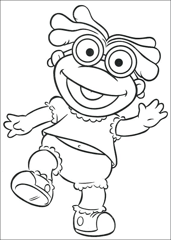 Muppet Babies Coloring Pages Online Coloring Pages Printable 567x794 Muppet Babies Coloring Pages Online Coloring Pages Printable