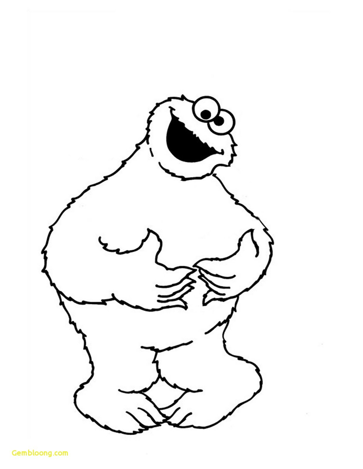 Cookie Monster Coloring Pages Baby Sitting Page Free Printable 1237x1600 Cookie Monster Coloring Pages Baby Sitting Page Free Printable