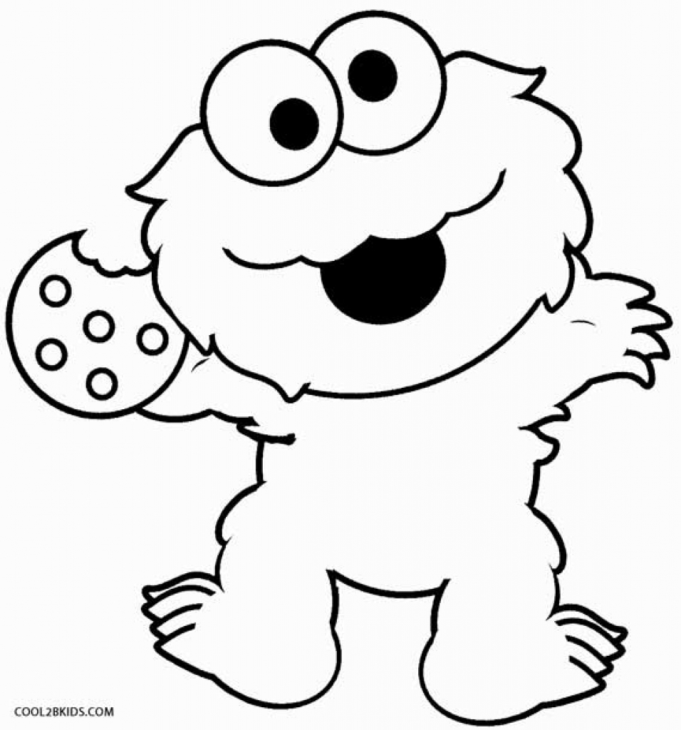 Cookie Monster Coloring Pages Printable Free Newyork 956x1024 Cookie Monster Coloring Pages Printable Free Newyork
