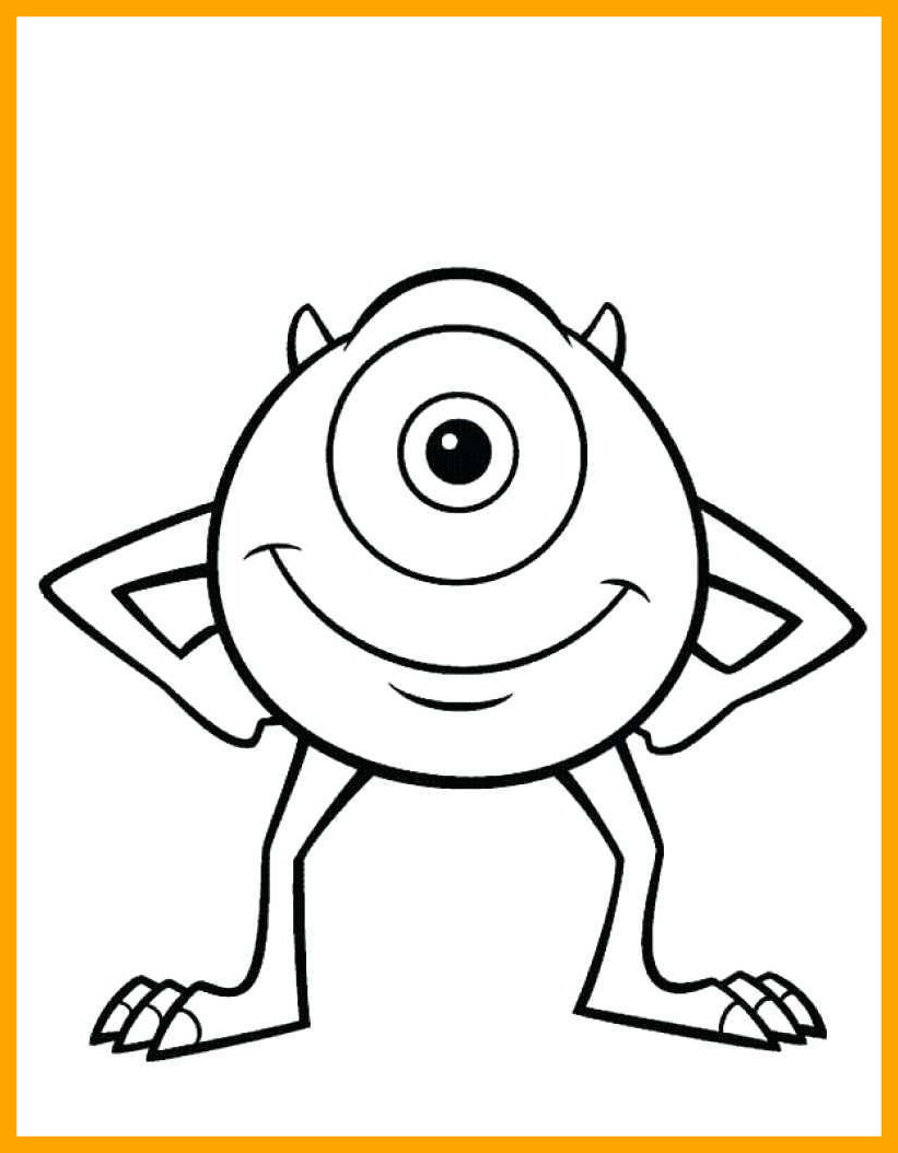 Baby Cookie Monster Coloring Page at GetColorings.com | Free printable ...