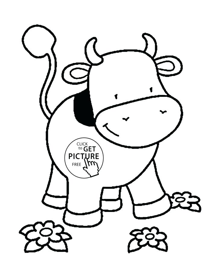 736x925 Cows Coloring Pages Horse Coloring Pages Cow En Cute Baby Cow