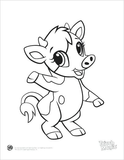 Baby Cow Coloring Pages at GetColorings.com | Free printable colorings ...