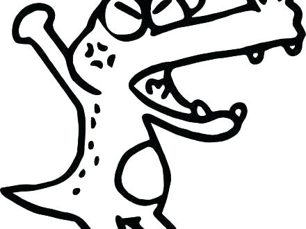440x330 Baby Alligator Coloring Pages Alligator Coloring Page Baby