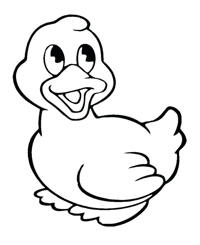 660x809 Duck Coloring Pages Duck Coloring Book Coloring Picture Of Duck